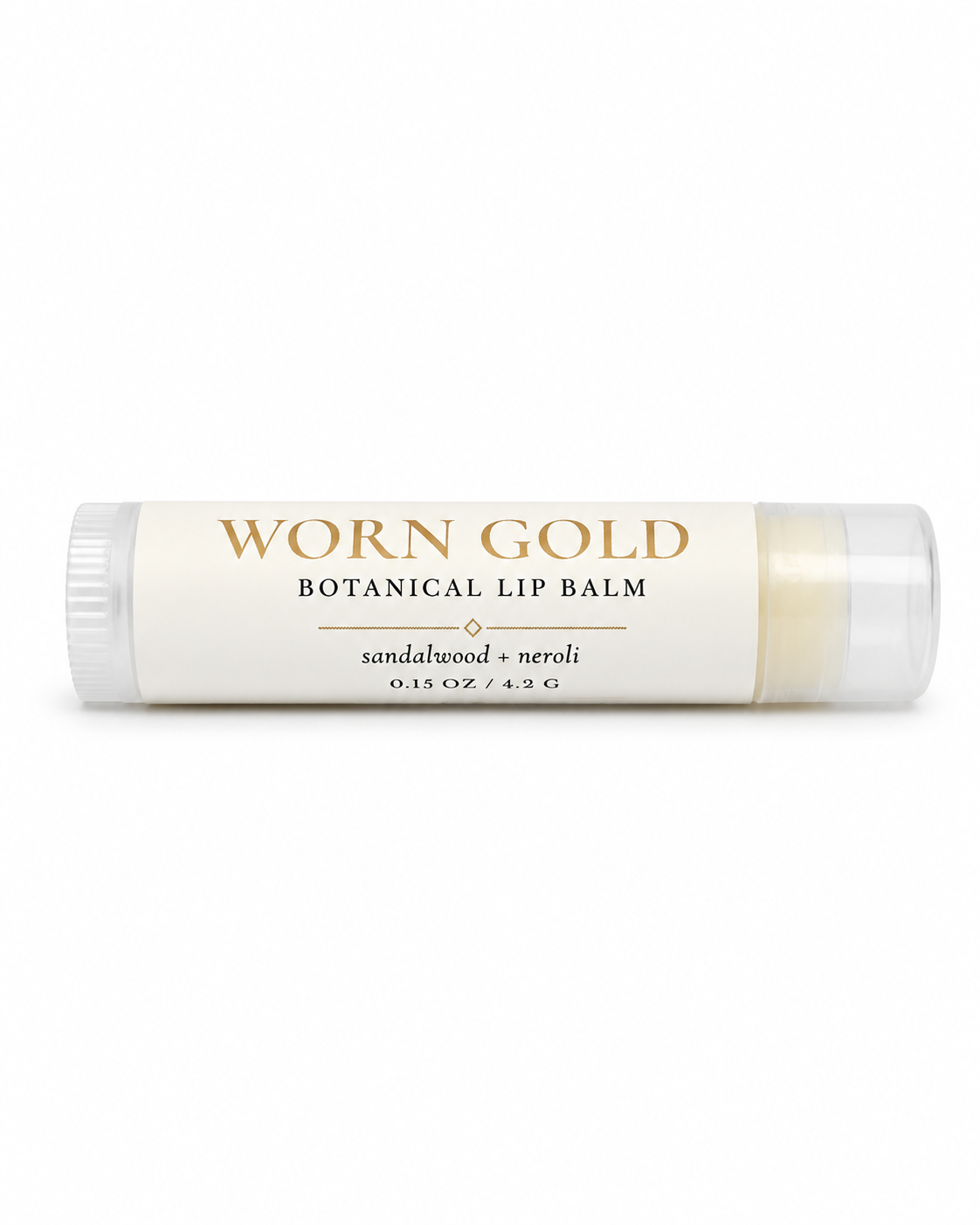 Worn Gold Lip Balm | Nourishing Botanical Lip Balm for Soft, Hydrated Lips