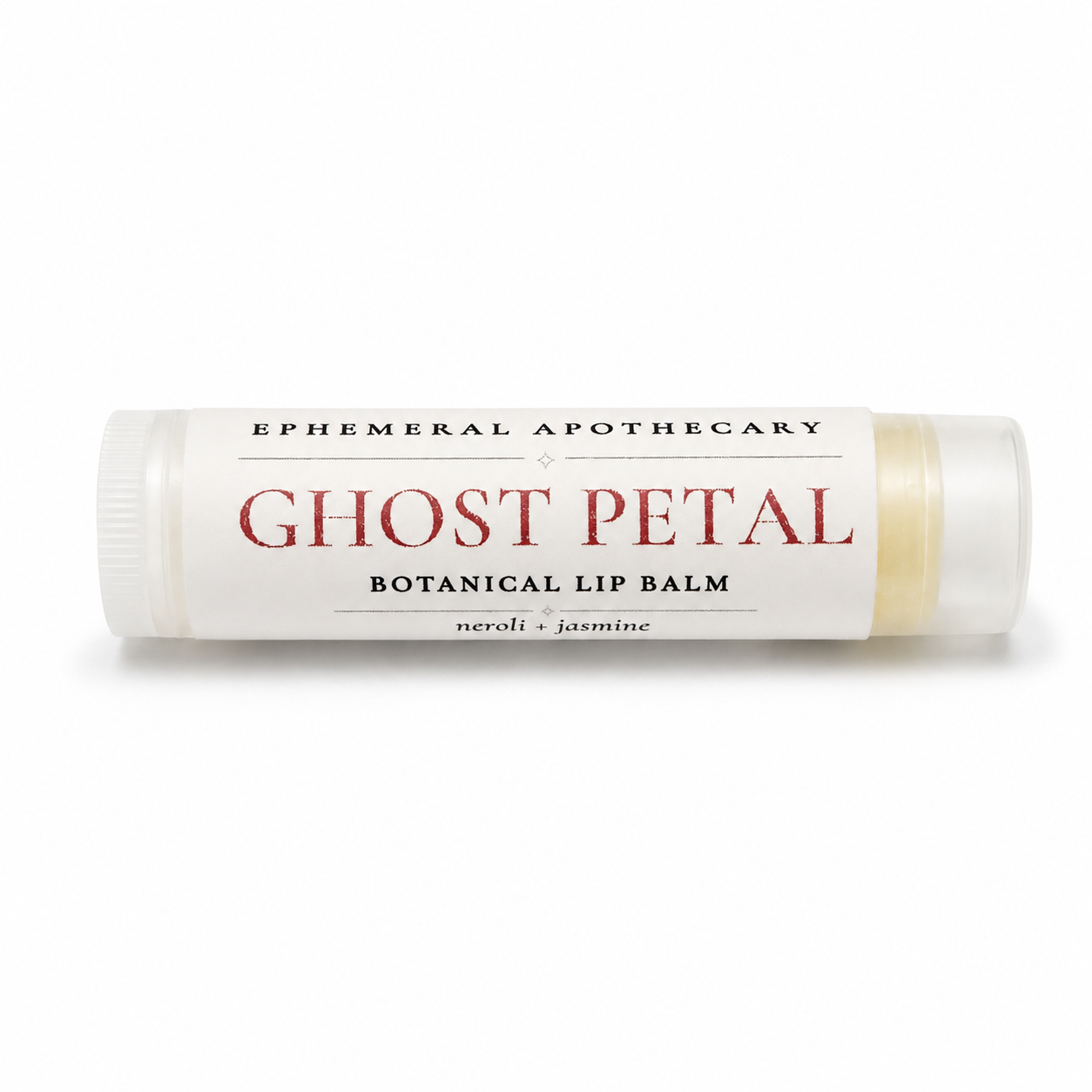 Ghost Petal Lip Balm | Soft Floral Botanical Lip Balm for Everyday Lip Care