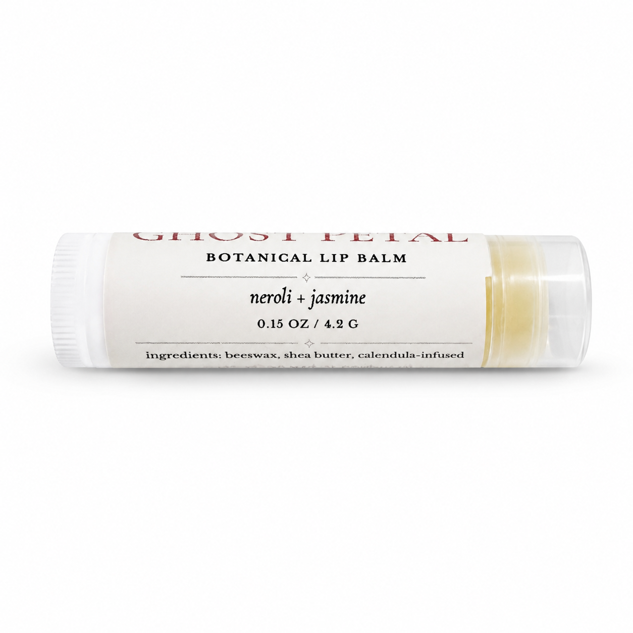 Ghost Petal Lip Balm | Soft Floral Botanical Lip Balm for Everyday Lip Care