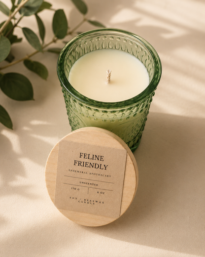 Feline Friendly Unscented Candle | 6 oz