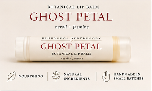 Ghost Petal Lip Balm | Soft Floral Botanical Lip Balm for Everyday Lip Care